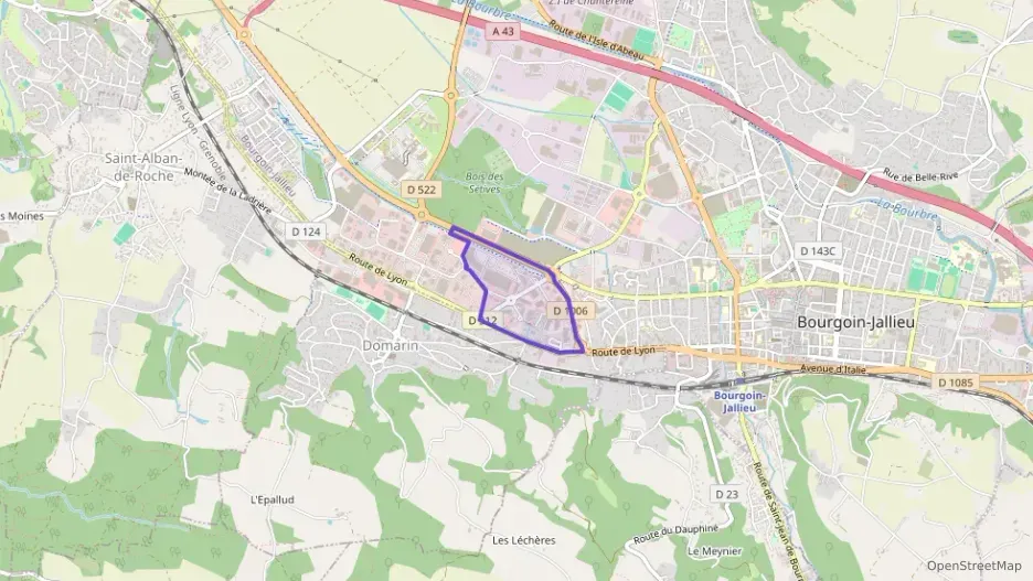 Appartement 50 m² deux pieces à vendre à Bourgoin-Jallieu Appartement 50 m² deux pieces à vendre à Bourgoin-Jallieu