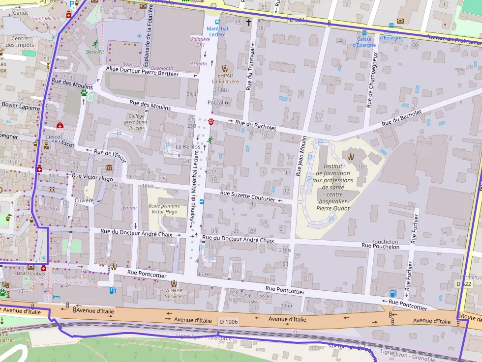 Appartement 48 m² deux pieces à vendre à Bourgoin-Jallieu