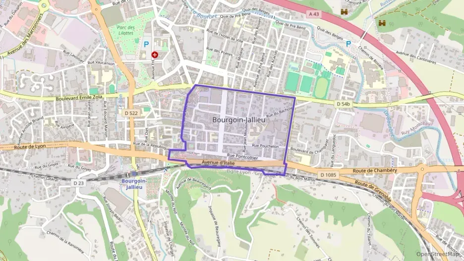 Appartement 48 m² deux pieces à vendre à Bourgoin-Jallieu