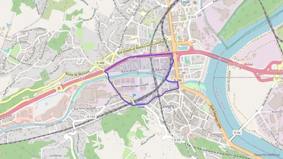 Appartement 73 m² quatre pièces à vendre à Givors Appartement 73 m² quatre pièces à vendre à Givors