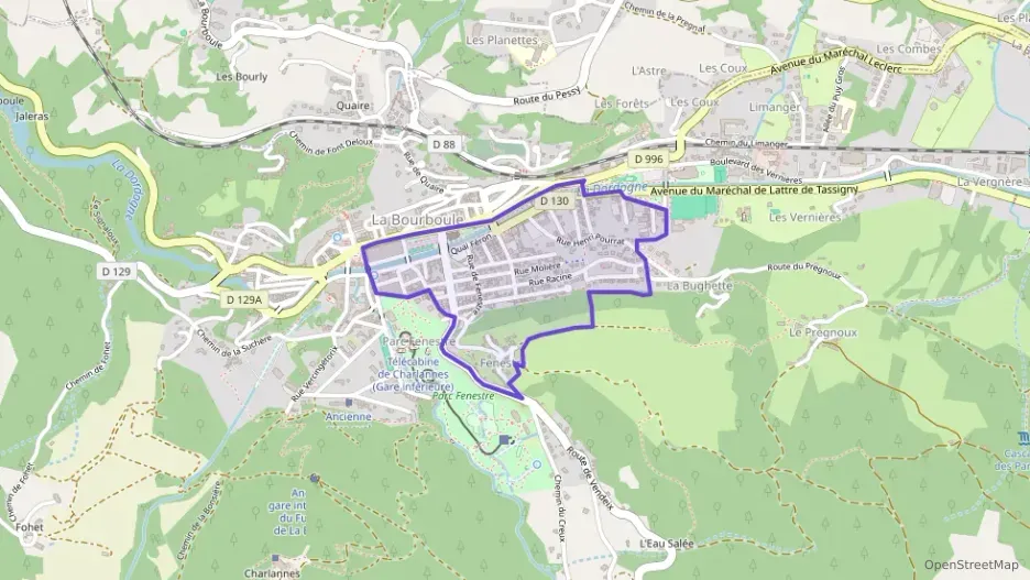 Appartement 46 m² trois pièces à vendre à La Bourboule