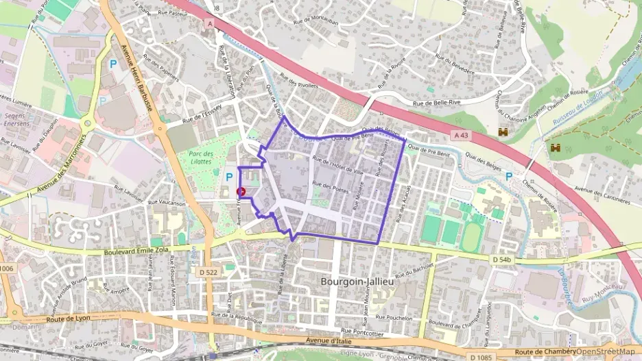 Appartement 47 m² deux pieces à vendre à Bourgoin-Jallieu