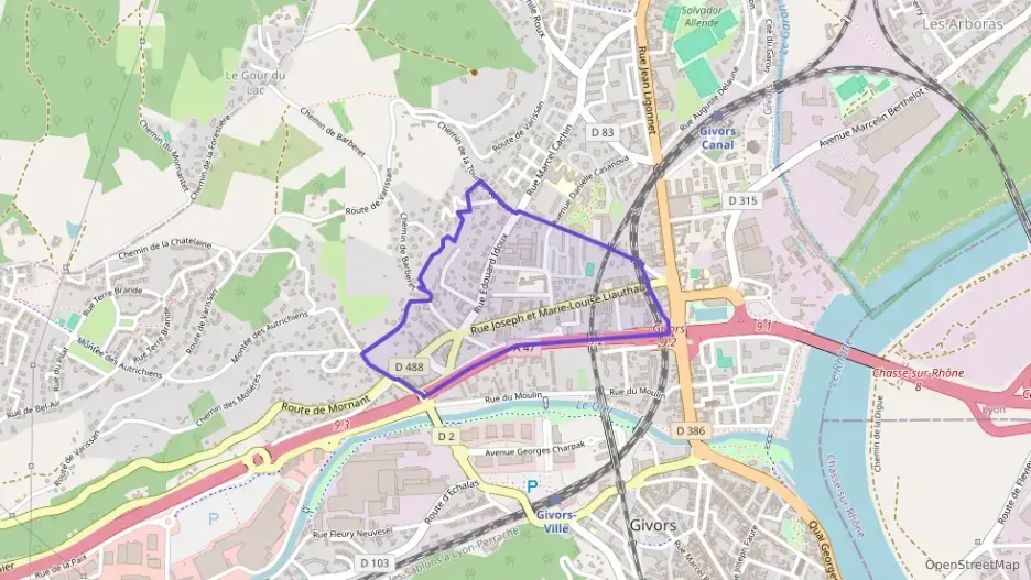 Appartement 61 m² deux pieces à vendre à Givors