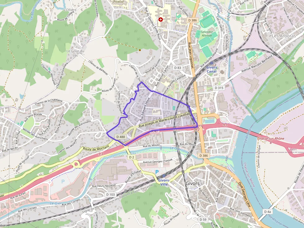 Appartement 42 m² deux pieces à vendre à Givors