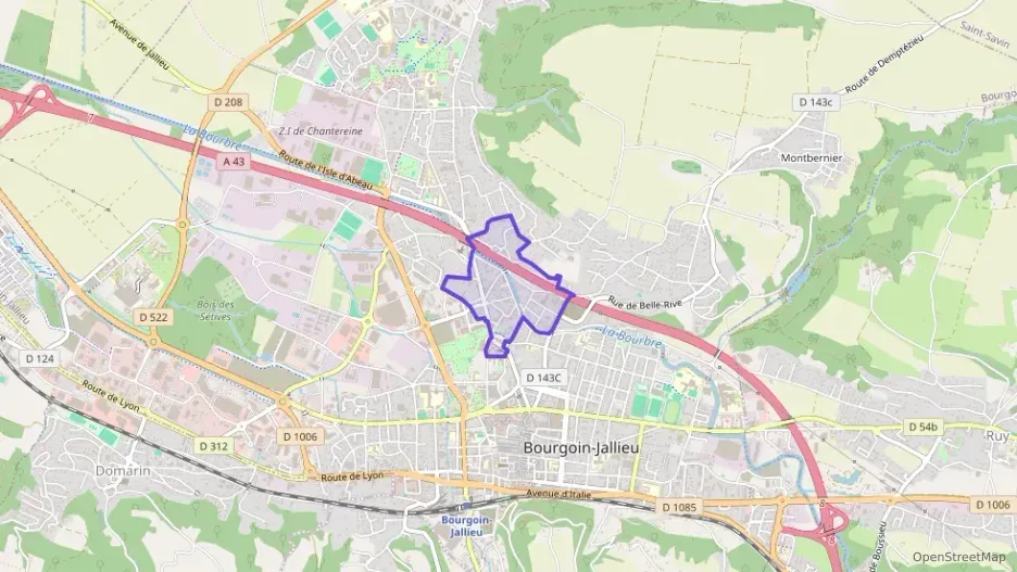 Appartement 70 m² trois pièces à vendre à Bourgoin-Jallieu