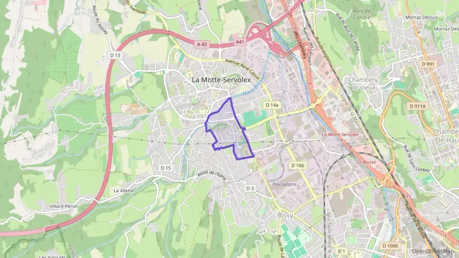 Appartement 52 m² deux pieces à vendre à La Motte-Servolex