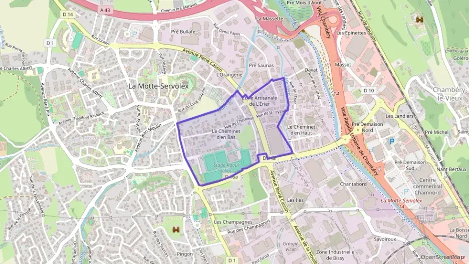 Appartement 35 m² deux pieces à vendre à La Motte-Servolex