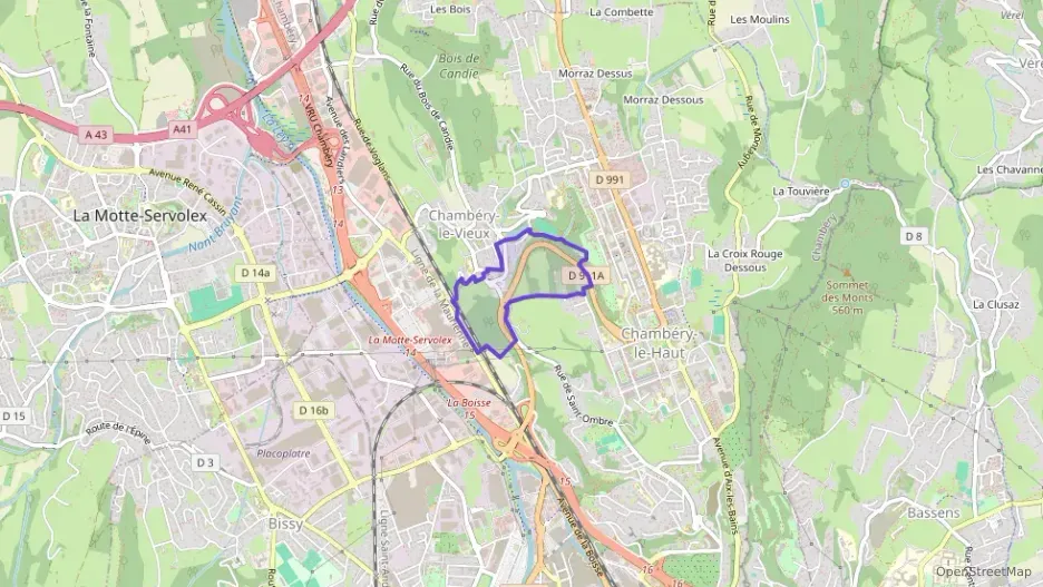 Appartement 58 m² trois pièces à vendre à Chambéry