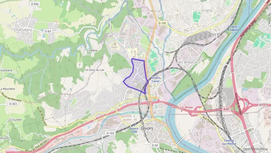 Appartement 84 m² quatre pièces à vendre à Givors Appartement 84 m² quatre pièces à vendre à Givors