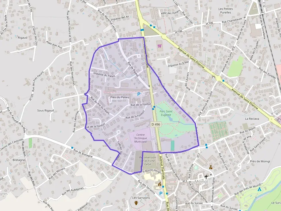 Appartement 93 m² trois pièces à vendre à Montbrison