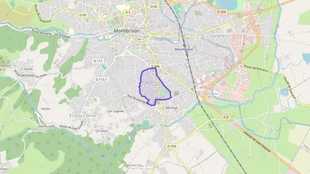 Appartement 93 m² trois pièces à vendre à Montbrison