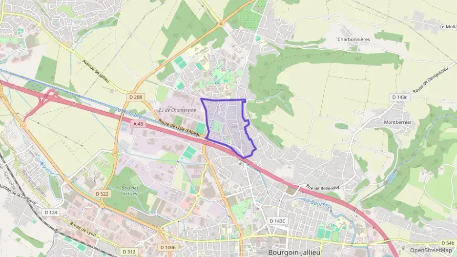 Appartement 96 m² trois pièces à vendre à Bourgoin-Jallieu