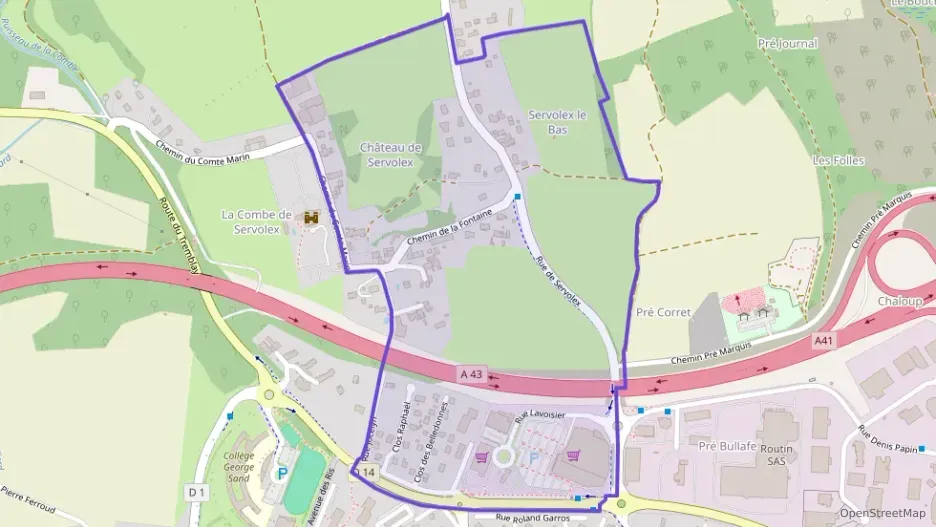 Appartement 53 m² deux pieces à vendre à La Motte-Servolex