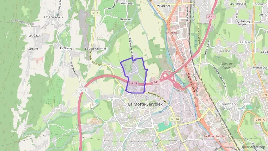 Appartement 53 m² deux pieces à vendre à La Motte-Servolex