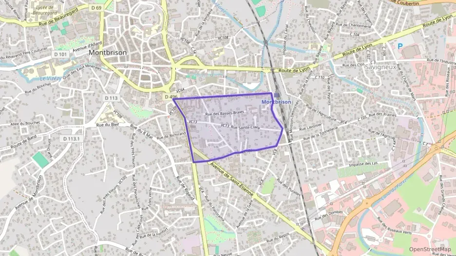 Appartement 85 m² cinq pièces à vendre à Montbrison