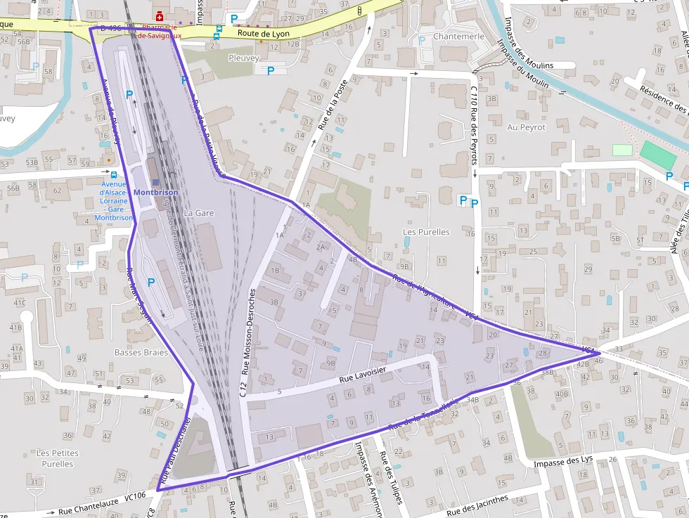 Appartement 75 m² trois pièces à vendre à Montbrison