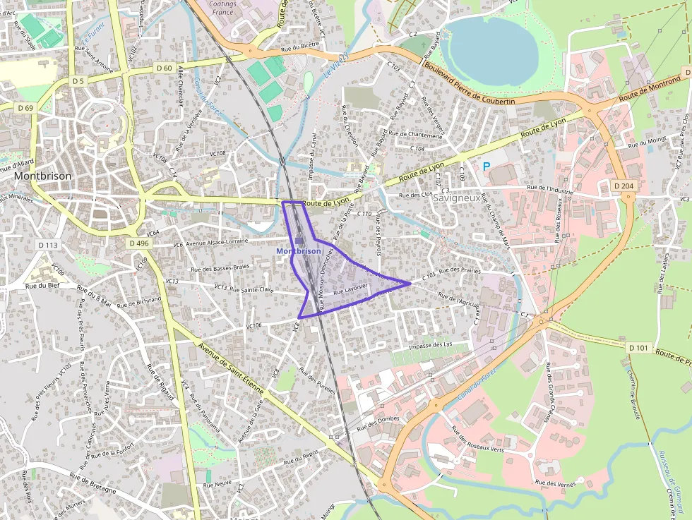 Appartement 75 m² trois pièces à vendre à Montbrison