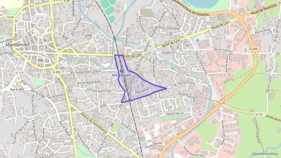 Appartement 75 m² trois pièces à vendre à Montbrison