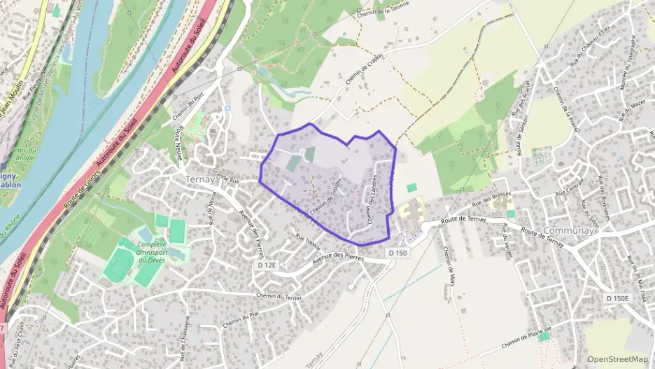 Appartement 64 m² trois pièces à vendre à Ternay Appartement 64 m² trois pièces à vendre à Ternay