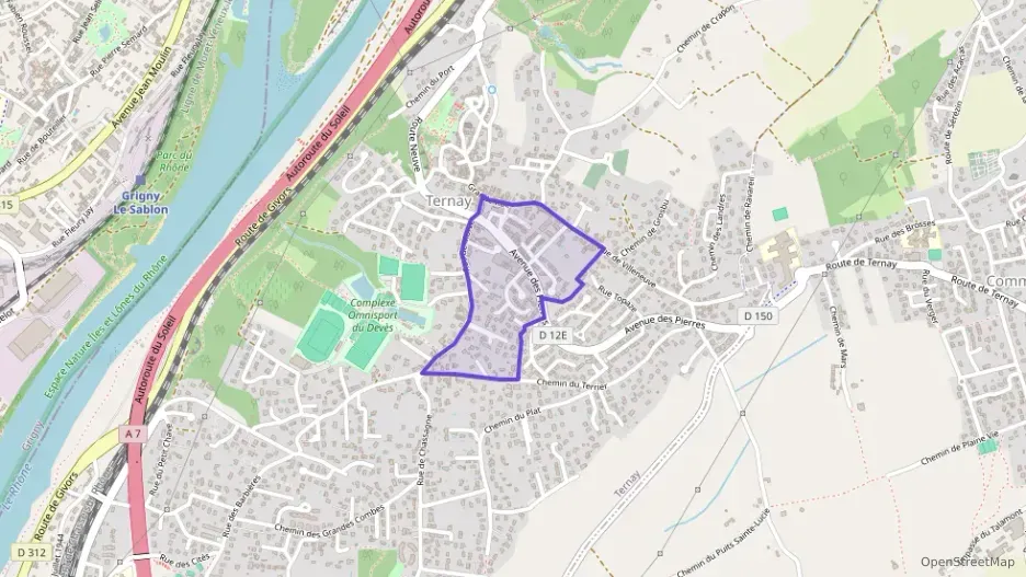 Appartement 69 m² trois pièces à vendre à Ternay