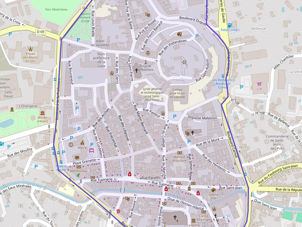 Appartement 56 m² trois pièces à vendre à Montbrison