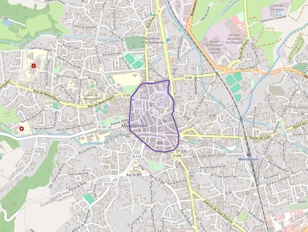 Appartement 56 m² trois pièces à vendre à Montbrison