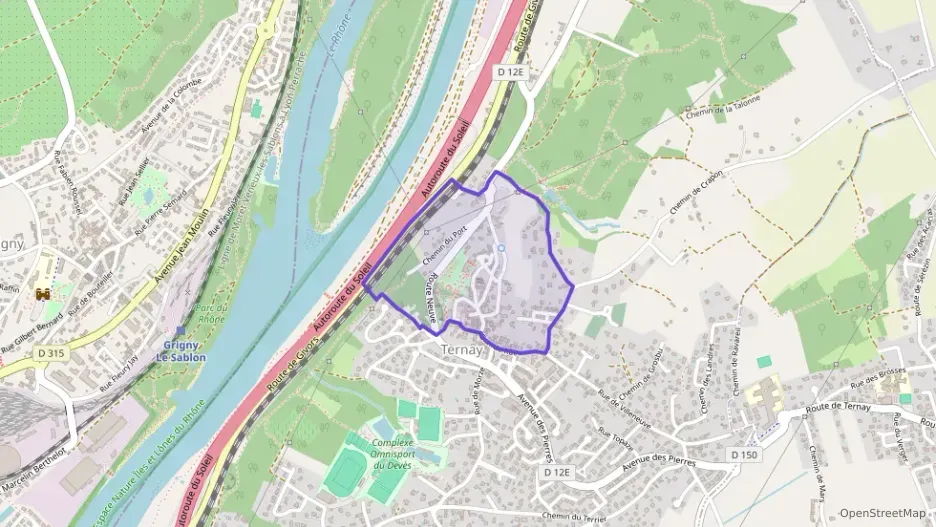 Appartement 35 m² une piece à vendre à Ternay