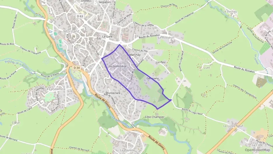 Appartement 62 m² trois pièces à vendre à Mornant Appartement 62 m² trois pièces à vendre à Mornant