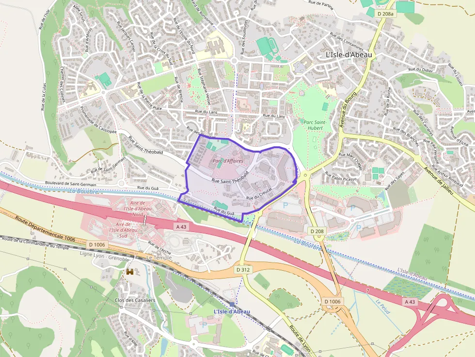 Appartement 65 m² trois pièces à vendre à L`Isle-d`Abeau