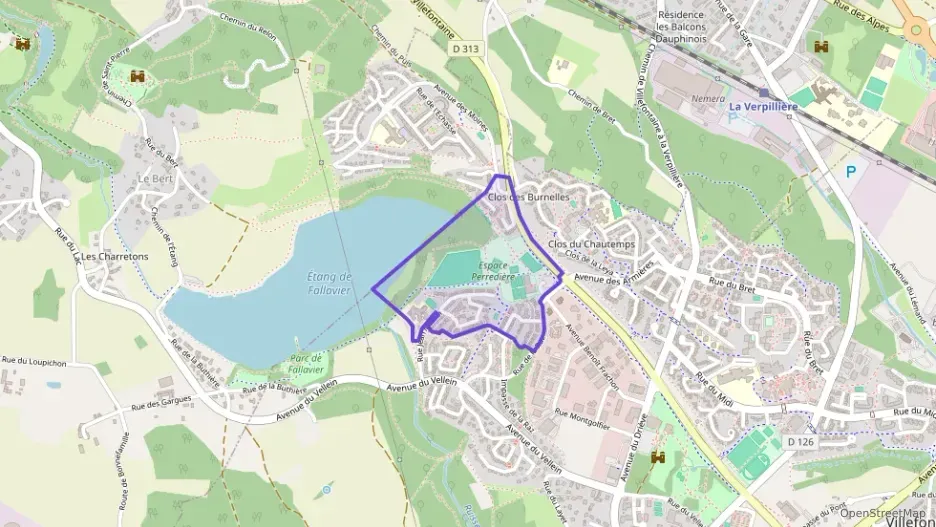 Appartement 85 m² quatre pièces à vendre à Villefontaine