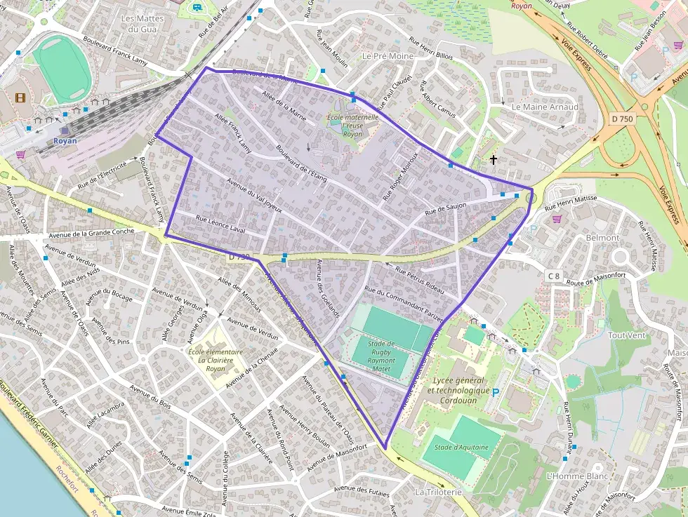 Appartement 49 m² trois pièces à vendre à Royan