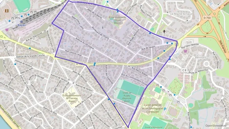 Appartement 47 m² trois pièces à vendre à Royan