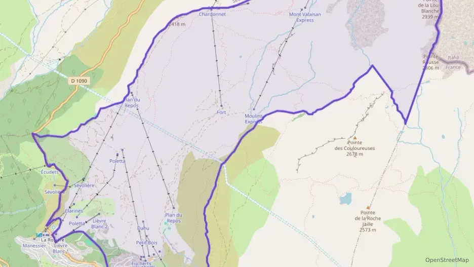 Appartement 49 m² deux pieces à vendre à Montvalezan