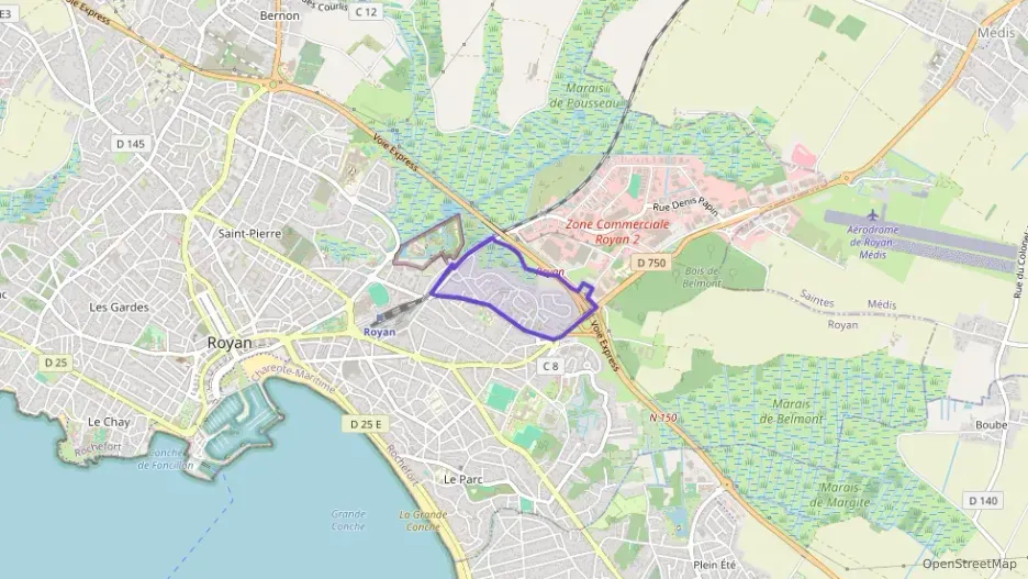 Appartement 57 m² trois pièces à vendre à Royan