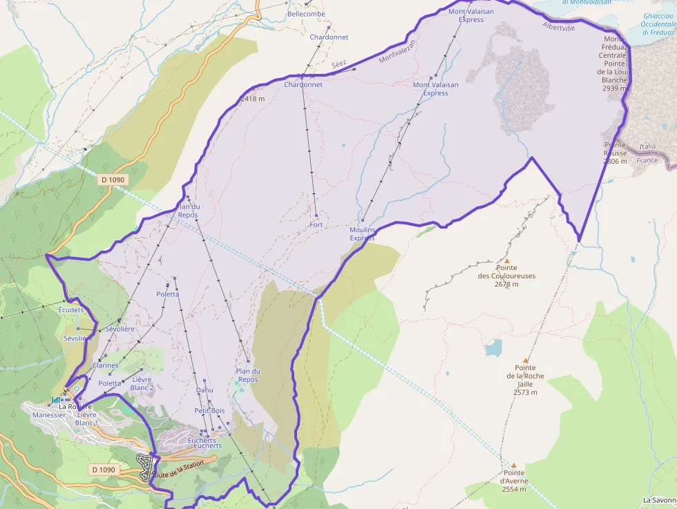 Appartement 44 m² deux pieces à vendre à Montvalezan Appartement 44 m² deux pieces à vendre à Montvalezan