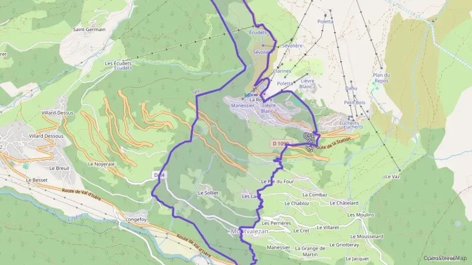 Appartement 30 m² une piece à vendre à Montvalezan