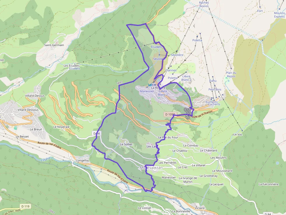 Appartement 35 m² une piece à vendre à Montvalezan