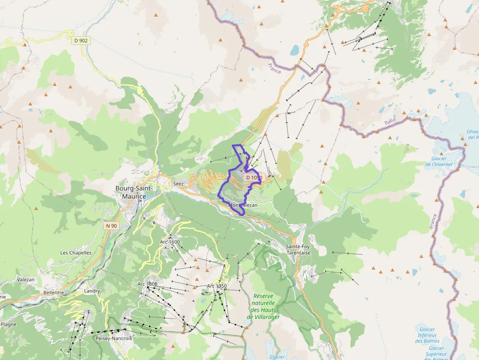 Appartement 35 m² une piece à vendre à Montvalezan