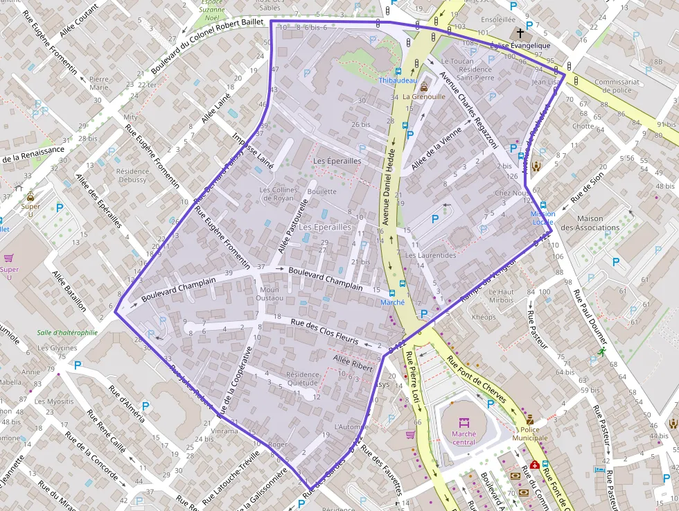 Appartement 70 m² trois pièces à vendre à Royan