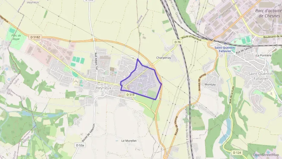 Appartement 89 m² quatre pièces à vendre à Heyrieux