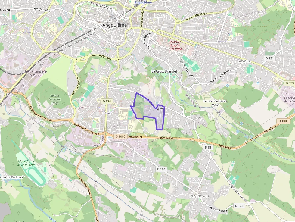 Appartement 67 m² trois pièces à vendre à Angoulême