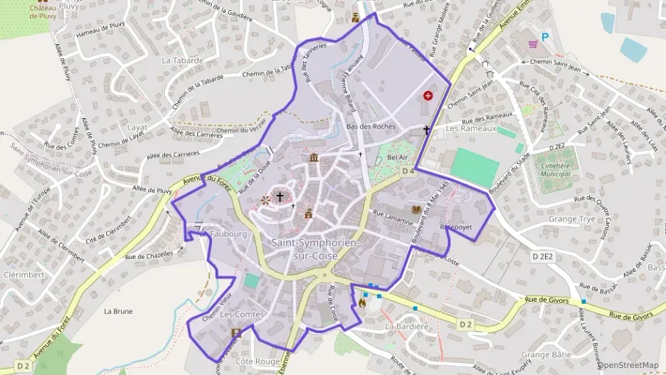 Appartement 55 m² deux pieces à vendre à Saint-Symphorien-sur-Coise