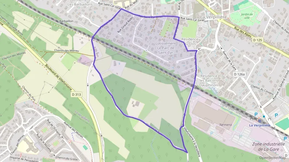 Appartement 64 m² trois pièces à vendre à La Verpillière