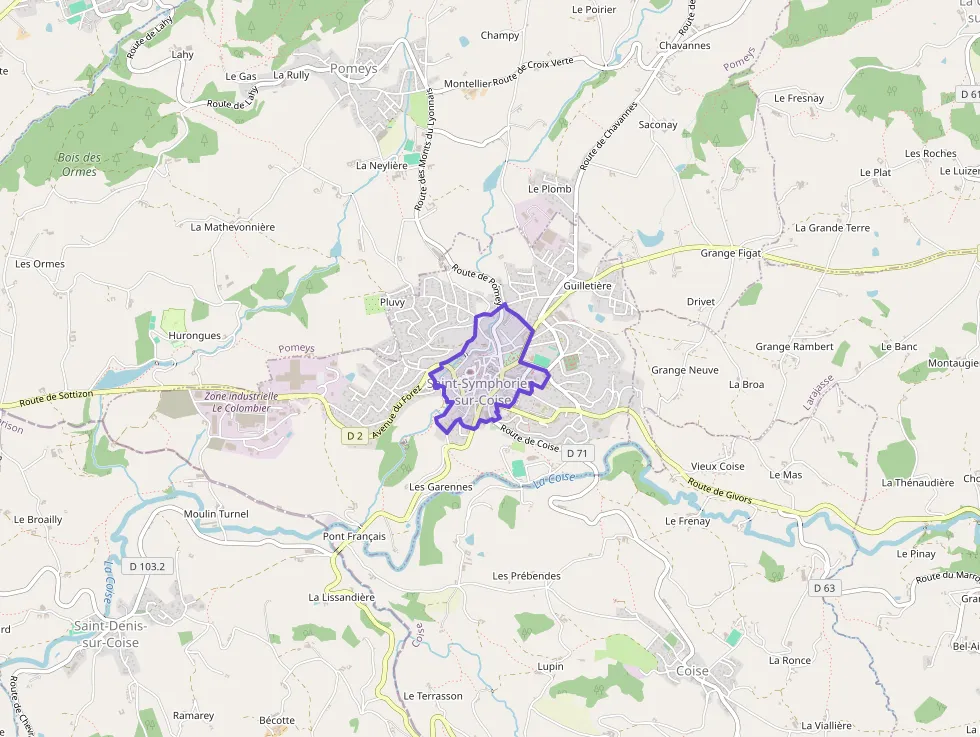 Appartement 57 m² deux pieces à vendre à Saint-Symphorien-sur-Coise