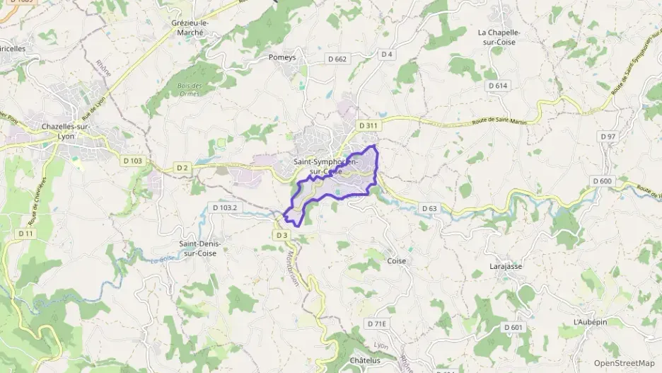 Appartement 104 m² trois pièces à vendre à Saint-Symphorien-sur-Coise