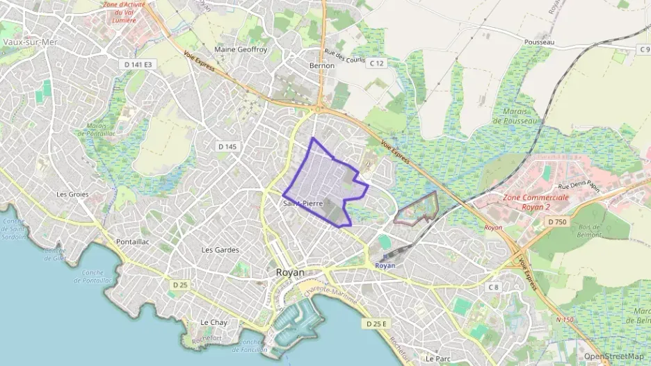 Appartement 61 m² trois pièces à vendre à Royan