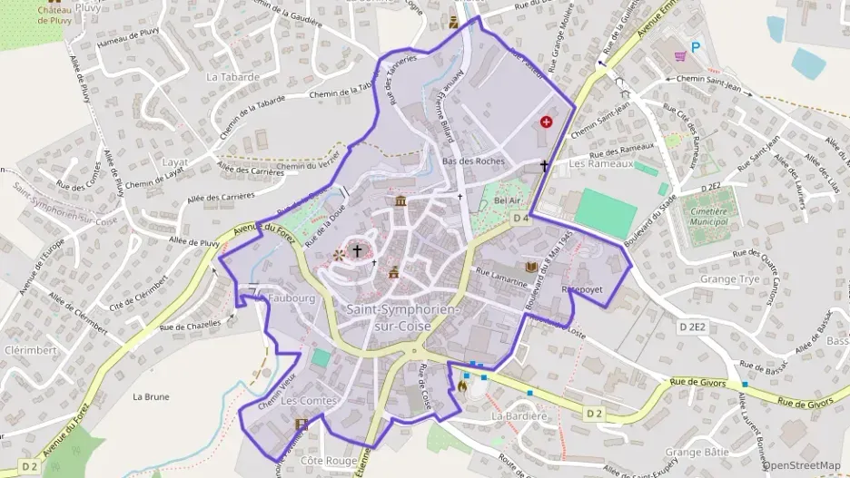 Appartement 43 m² une piece à vendre à Saint-Symphorien-sur-Coise