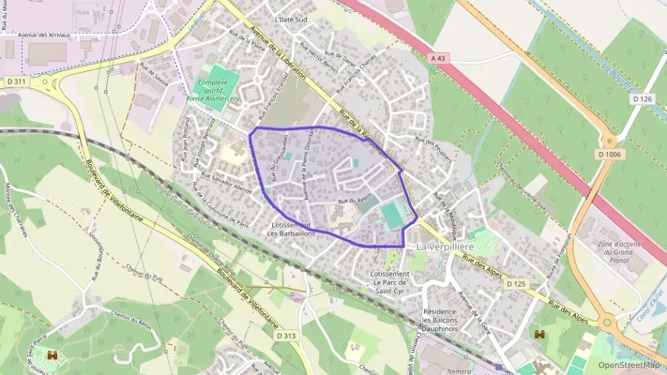 Appartement 50 m² trois pièces à vendre à La Verpillière Appartement 50 m² trois pièces à vendre à La Verpillière