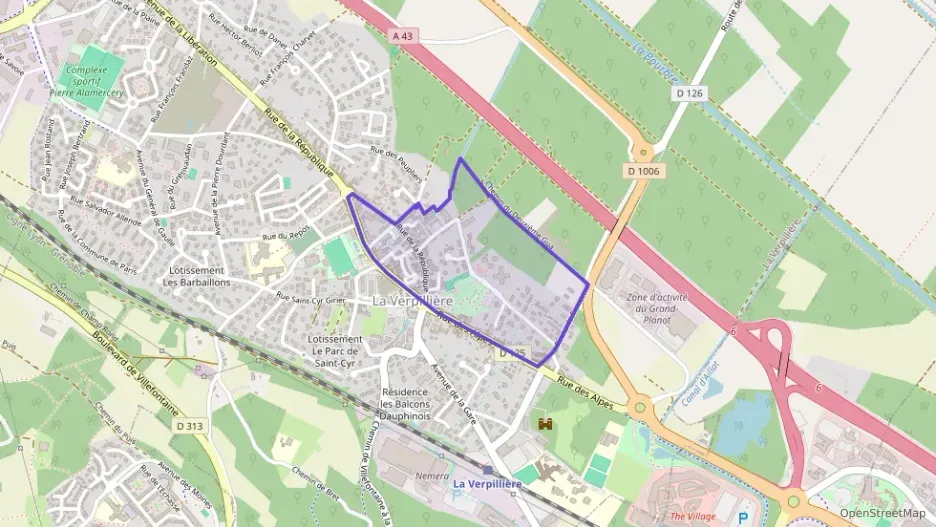 Appartement 43 m² deux pieces à vendre à La Verpillière