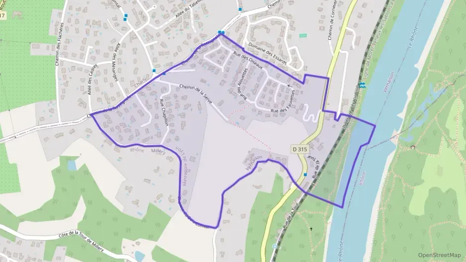 Appartement 66 m² quatre pièces à vendre à Vernaison